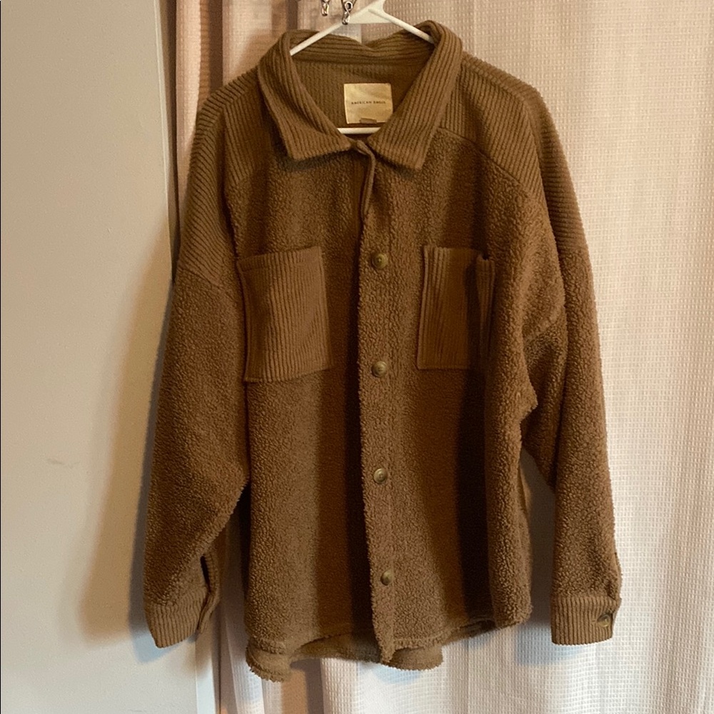 Brown Sherpa Jacket